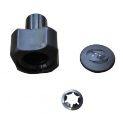 POIGNEE SEULE NOIRE ROUE JOCKEY