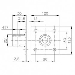 ADAPTATEUR POUR BEQUILLE