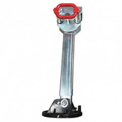 BEQUILLE BASCULABLE CARRE 45 HAUTEUR 180 + 410 MM