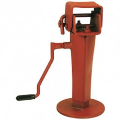 BÉQUILLE ET BRIDE CARRÉ 70 HAUTEUR 520 MM