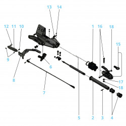 COMMANDE DE FREINAGE KNOTT TIMON V KF13