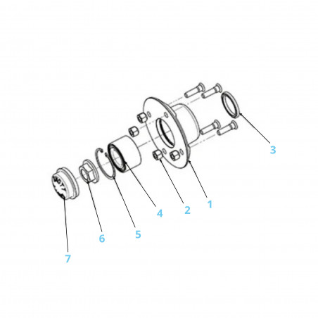 MOYEU 750 KNOTT 4 TROUS 115