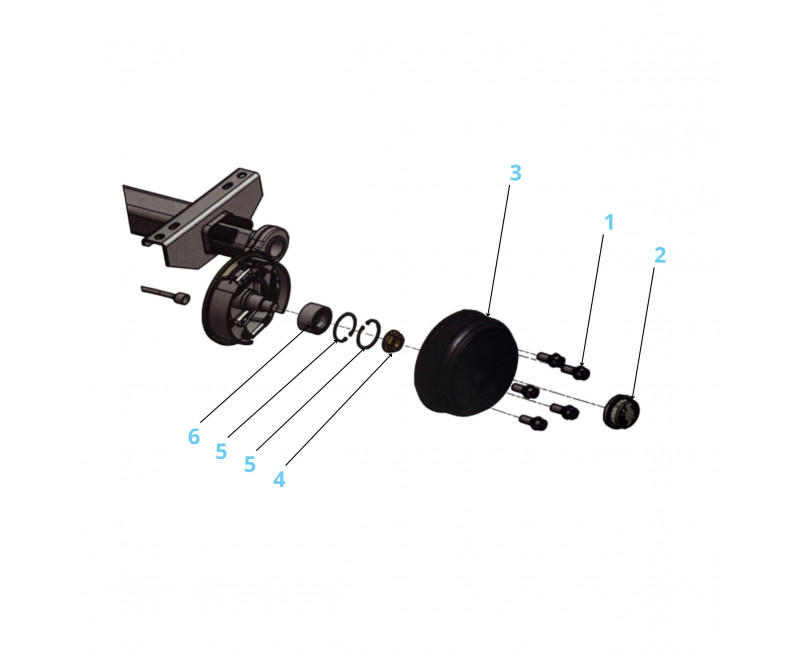 MOYEU F 200X50 5 TROUS 112