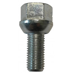 VIS DE ROUE KNOTT 12X1,5 PLAT 19 SPHERIQUE