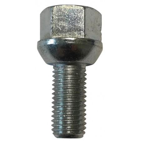 VIS DE ROUE KNOTT 12X1,5 PLAT 19 SPHERIQUE