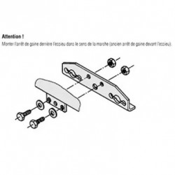 ARRET GAINE BOULONNABLE