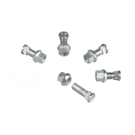 BLISTER DE 5 KITS AXE DE ROUE M14 L40 PLAT 19