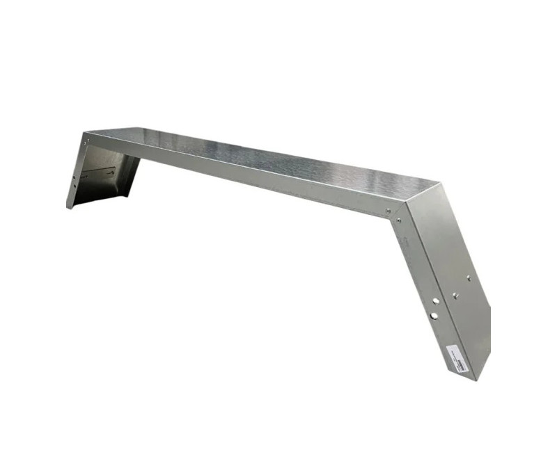 GARDE BOUE 2 PLIS 1430X290X225 TOLE PLIÉE TANDEM 13"