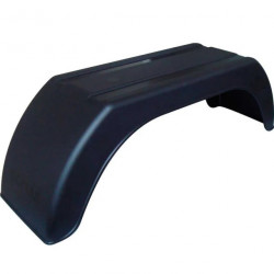 GARDE BOUE NOIR 550X175X160 PLASTIQUE 8"