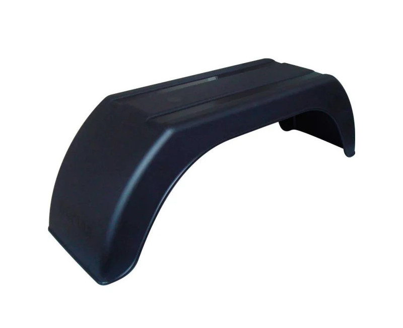 GARDE BOUE NOIR 550X175X160 PLASTIQUE 8"