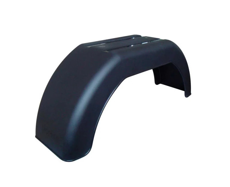 GARDE BOUE NOIR 610X245X180 PLASTIQUE 10"