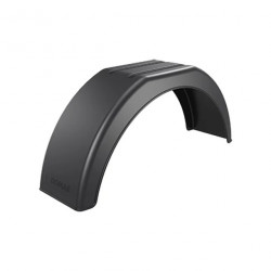 GARDE BOUE NOIR 770X330X200 PLASTIQUE 13"