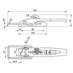 GRENOUILLERE À CLIQUET 600KG