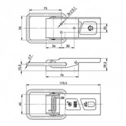 GRENOUILLÈRE À RESSORT 720KG