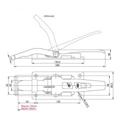 GRENOUILLÈRE À RESSORT + BOUCLE À SOUDER