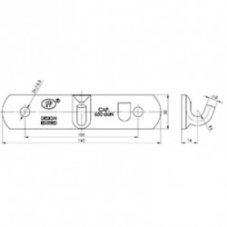 CROCHET LONG BASCULEMENT