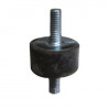 SILENTBLOC SUPPORT FEUX 30X15MM M8X 20MMX2