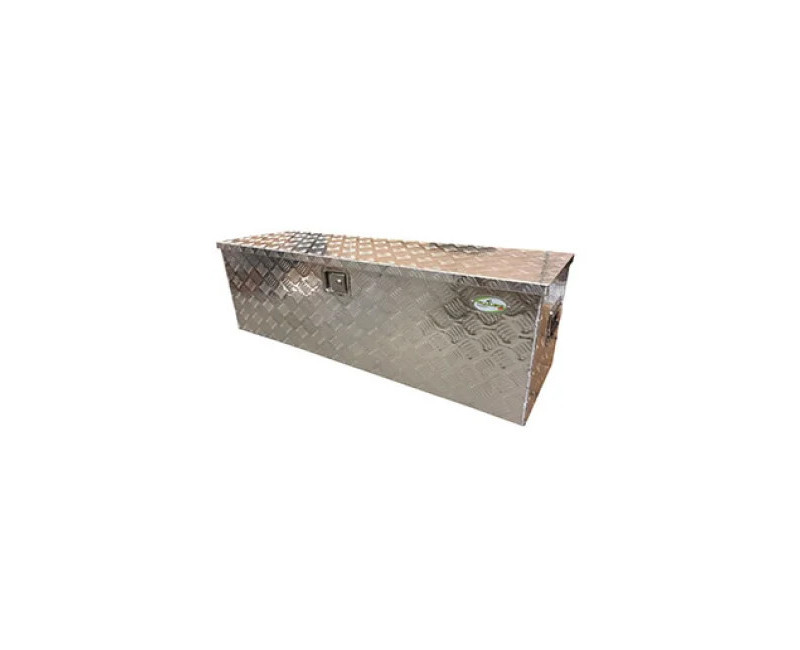 COFFRE RANGEMENT ALUMINIUM 150L - 120 X 35 X 35