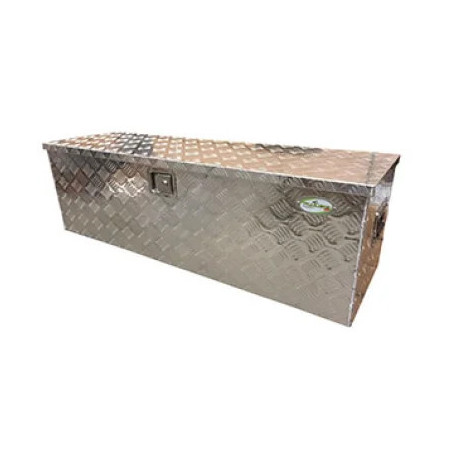 COFFRE RANGEMENT ALUMINIUM 150L - 120 X 35 X 35