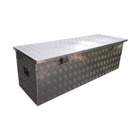 COFFRE RANGEMENT ALUMINIUM 280L - 140 X 50 X 40