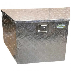 COFFRE DE FLECHE ALUMINIUM 160L - 86/50 X 48,5 X 46