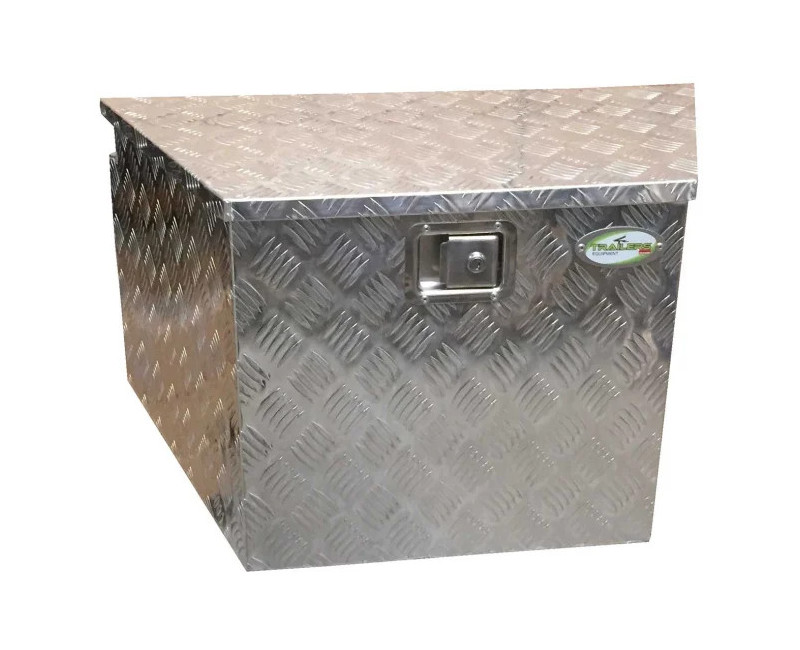 COFFRE DE FLECHE ALUMINIUM 160L - 86/50 X 48,5 X 46