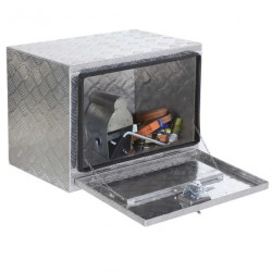 COFFRE RANGEMENT ÉTANCHE ALUMINIUM 120L - 61 X 45 X 43