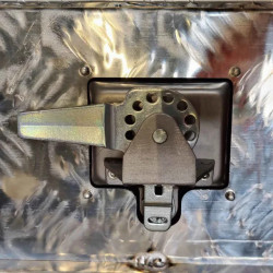 COFFRE RANGEMENT ÉTANCHE ALUMINIUM 120L - 61 X 45 X 43