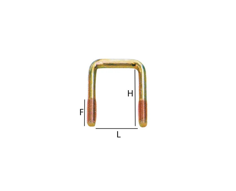 BRIDE TUBE CARRE 40X40