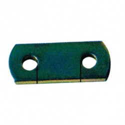 PLAQUETTE 2 TROUS ENTRAXE 40