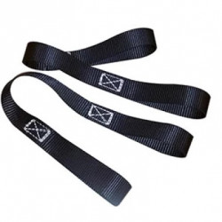 2 SANGLES DOUBLE BOUCLE GUIDON MOTO