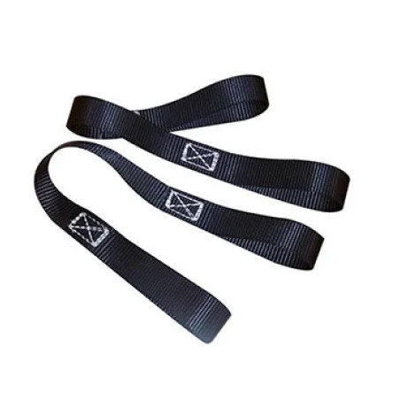 2 SANGLES DOUBLE BOUCLE GUIDON MOTO