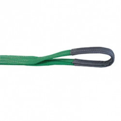 ÉLINGUE PLATE DOUBLE EPAISSEUR À BOUCLES 2 M