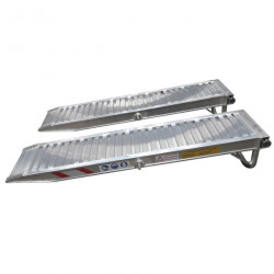 RAMPE ALU APPUI TUYAU + PIED