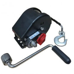 TREUILS MANUEL AUTO-FREINÉS À CORDE SYNTHÉTIQUE 1750 KG 8 M