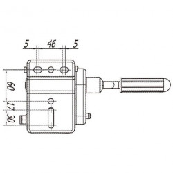 TREUIL MANUEL SANGLE 1750 KG AUTO-FREINÉ