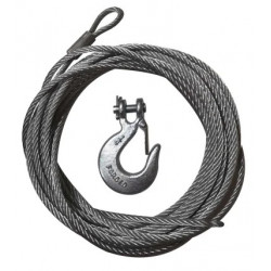 CABLE 6MM X 10M POUR TREUIL 7622