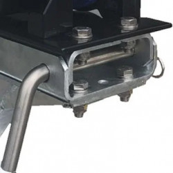 PLATINE FIXATION POUR TREUIL A DEMONTAGE RAPIDE