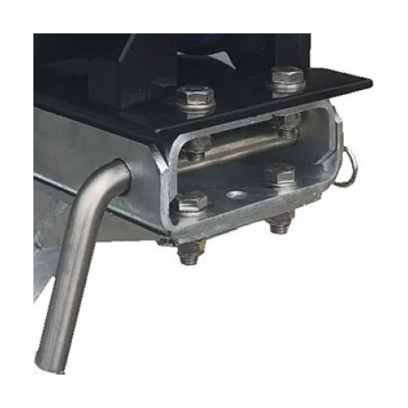 PLATINE FIXATION POUR TREUIL A DEMONTAGE RAPIDE