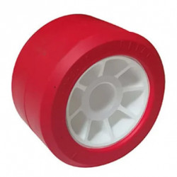 GALET ROUGE 100X50 ALESAGE Ø21,5