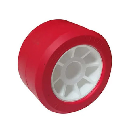 GALET ROUGE 100X50 ALESAGE Ø21,5