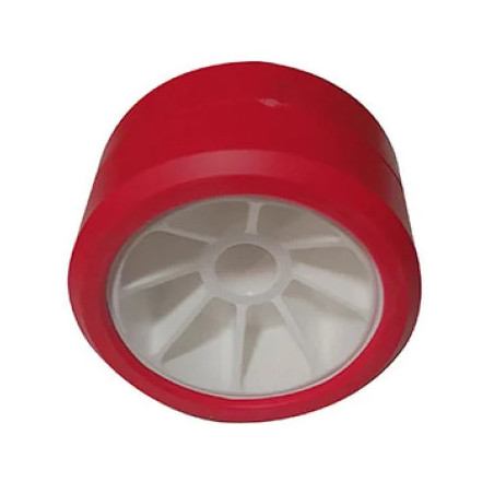 GALET ROUGE 120X75 ALESAGE Ø22