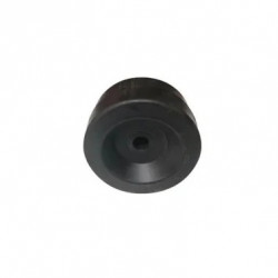 GALET NOIR 140X80 ALESAGE Ø21