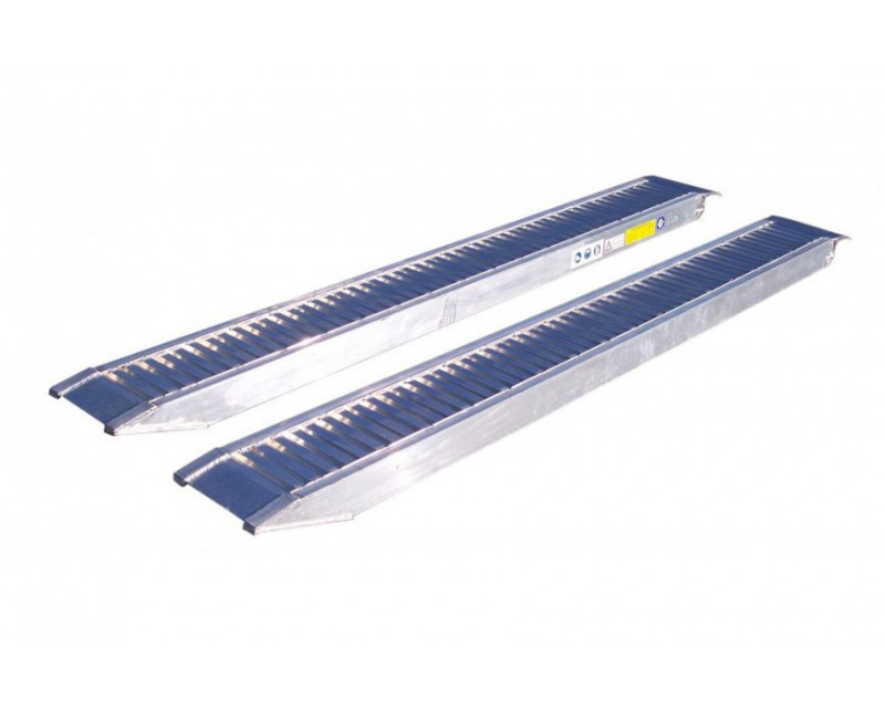 JEU DE RAMPES ALU 2M50 X 0M32 +BÉQUI. AR (32650, 33655L, 32670, 40655L, 44660)