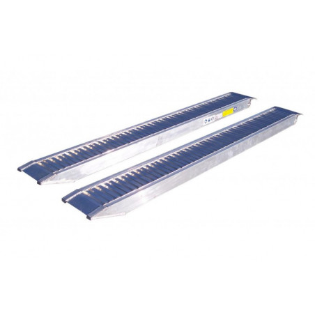 JEU DE RAMPES ALU 2M50 X 0M32 +BÉQUI. AR (32650, 33655L, 32670, 40655L, 44660)