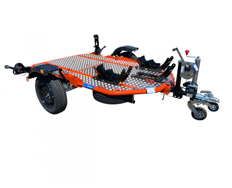 PORTE MOTO COCHET DUO 750KG ABAISSABLE