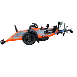 PORTE MOTO COCHET MAXI DUO 1350KG ABAISSABLE