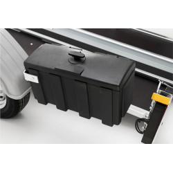 COFFRE DE RANGEMENT AVEC SUPPORT ROADSTER MOTO 1, 2 ET MP3