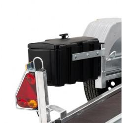 COFFRE DE RANGEMENT AVEC SUPPORT ROADSTER MOTO 1, 2 ET MP3