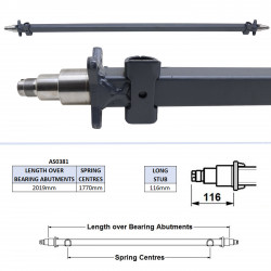 POUTRE D'ESSIEU - HB510